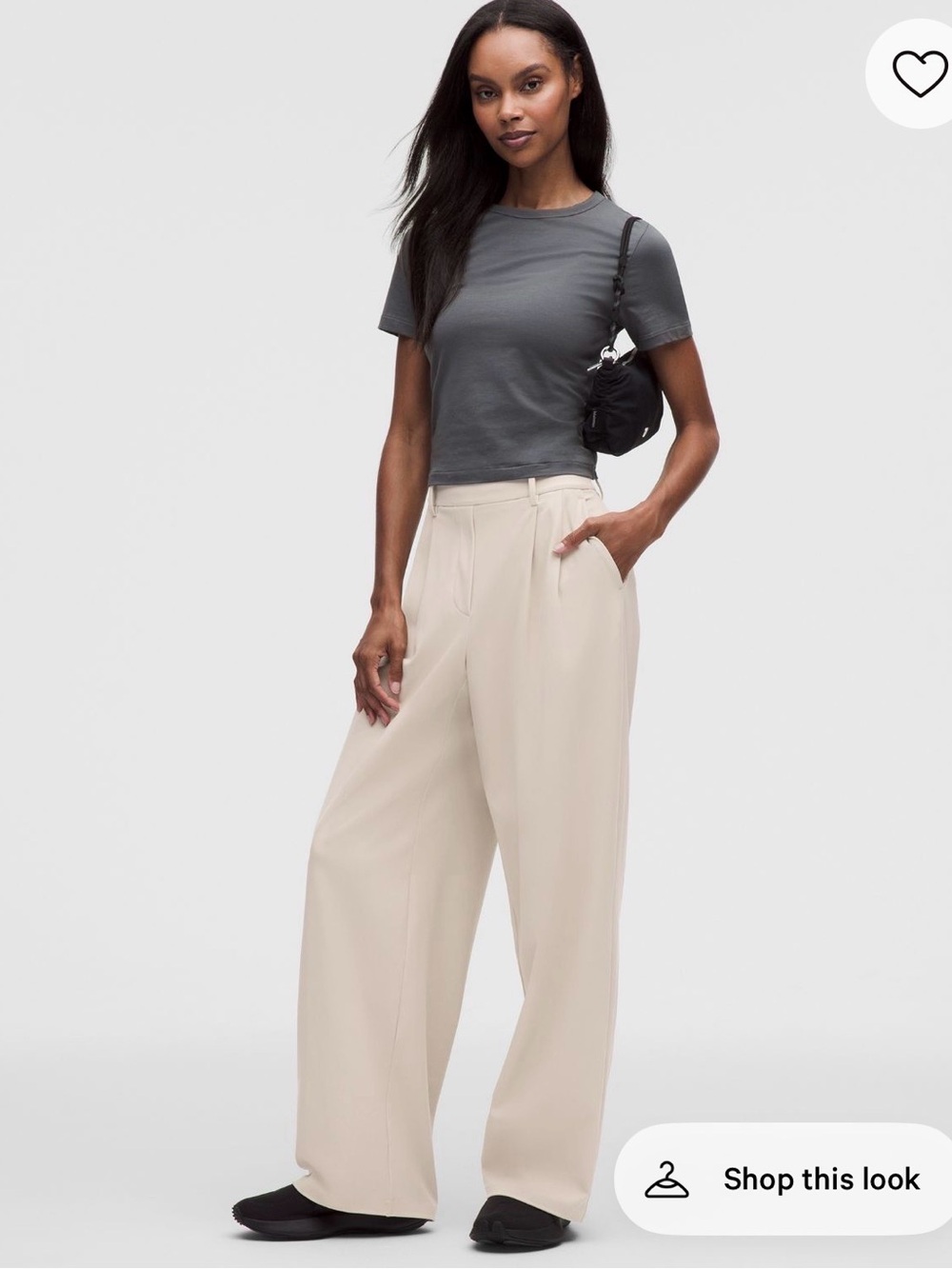 Lululemon Women’s Daydrift High Rise Wide-Leg Trouser Size Medium Pockets Belt